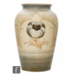 William Moorcroft - A vase of shouldered ovoid form, decorated in the Anemone pattern,