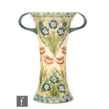 William Moorcroft - James Macintyre & Co - An early 20th Century Florian Ware twin handled vase of