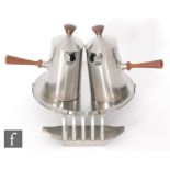 Robert Welch - Old Hall - A Campden stainless steel coffee set with coffee pot and milk jug with