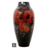 William Moorcroft - A large vase of shouldered form decorated in the Pomegranate pattern with a