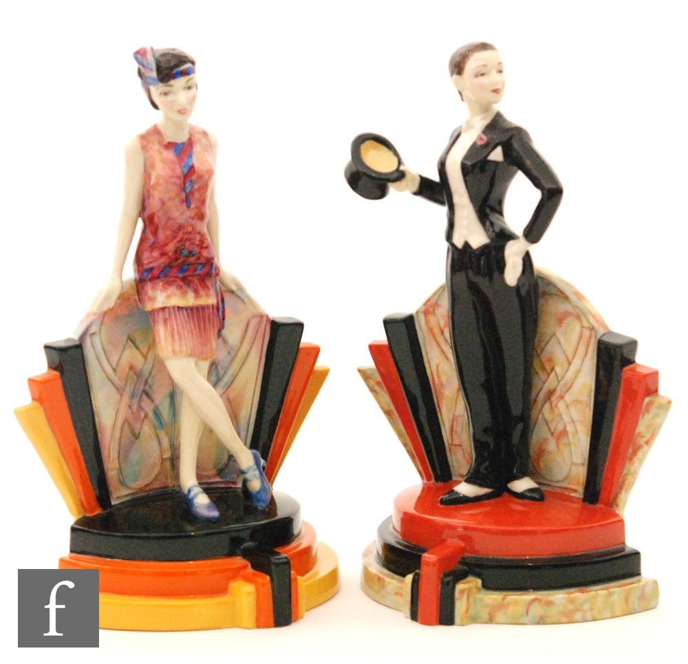 Two Kevin Francis figures from the Ritzy Girl Series,