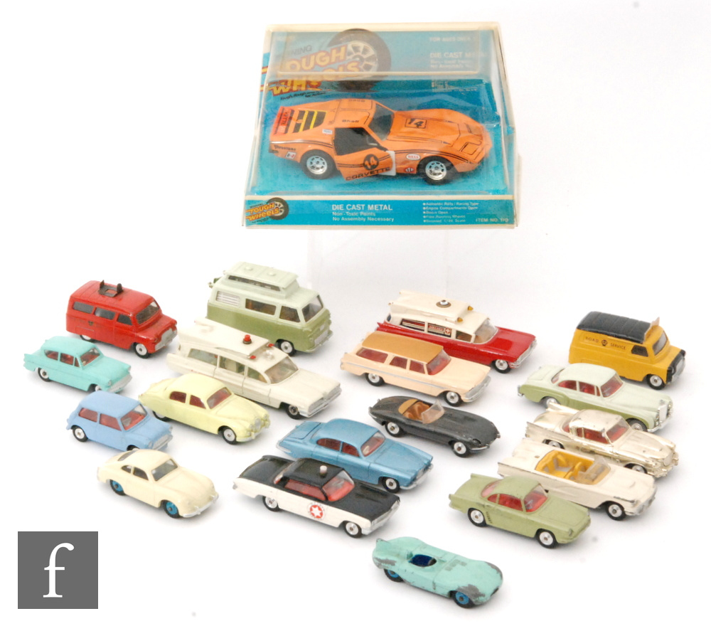 A collection of Corgi and Dinky diecast models,