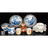 A mixed collection of English and continental ceramics,