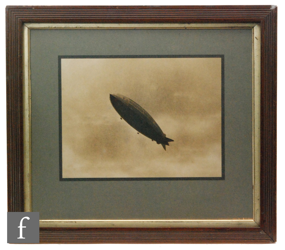 An original photograph of the R101 airship taken July 1930 at Hendon Royal Air Force display, 18.