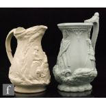 Two 19th Century Crimean War commemorative jugs, to include an E.