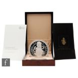 Elizabeth II - Two 2017 silver proof kilo coins to commemorate the Queens beasts of England and