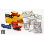 A quantity of OO gauge railway accessories, including Bachmann Building Site Details & Tools,