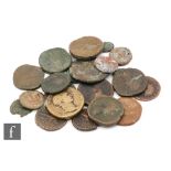 Roman - Various Serstertius and Dupondius bronze coins to include Vespasian,