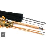 An ESS Sealey split cane brook rod, 2 piece, 8',