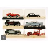 A collection of fourteen boxed Solido Age D'or diecast models, mostly cars.