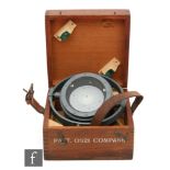 A 20th Century Telltale overhead ships compass, patt. T0921 E/R/51 No. 6312.