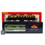 An OO gauge Bachmann 31-516 158 2 car DMU in Central Trains livery,