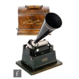 An Edison Gem phonograph serial No G116835,