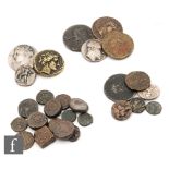 Islamic- Various bronze dynasties and assorted replica Greek coins (qty)