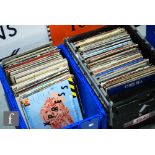 A collection of 12" albums by various artists, mostly soul, Motown, funk and disco,