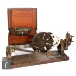 A woodworking lathe accessory,