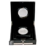 Elizabeth II - 2012 Olympic silver kilo proof coin in black presentation case.