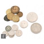 A collection of world coins mainly 20th Century including Continental and American etc,