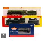 Three OO gauge DCC Ready locomotives, Hornby R3207 2-8-2 Class P2 LNER green 'Cock o' the North',