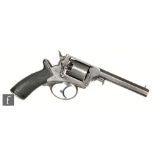 A 54 bore Tranter percussion revolver, forth model, No 22791T,