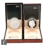 Elizabeth II - 2015 silver proof kilo coin to commemorate the 50th anniversary of the dearth of Sir