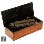 A Nicole Freres musical box movement, serial No 43218, 27.