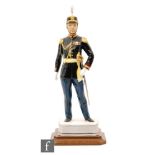 A Royal Worcester figure Officer of the Palatine Guard, from The Papal Series, number 65 of 150,