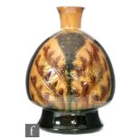 Christopher Dresser - Linthorpe Pottery - A vase of Peruvian influence, of tapered ovoid form,