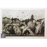 Norman Ackroyd (B. 1938) - 'Brunhilda's Cairn', etching with aquatint, signed, numbered 77/90,