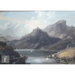 ANN MANNERS (MID 19TH CENTURY) - A Highland Loch landscape, gouache on board, signed and dated