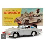A 1960s Japanese Gilbert Secret Agent's Aston Martin Action Car, an unlicensed tinplate battery