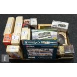 Twenty assorted modern diecast models, majority buses and coaches or commercial vehicles, to include