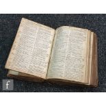 The Holy Bible containing the olde testament, published by Robert Barker, London 1614, A/F.