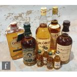A collection of Scottish whiskies, to include The Balveries, Doublewood 12 years, The Gordon