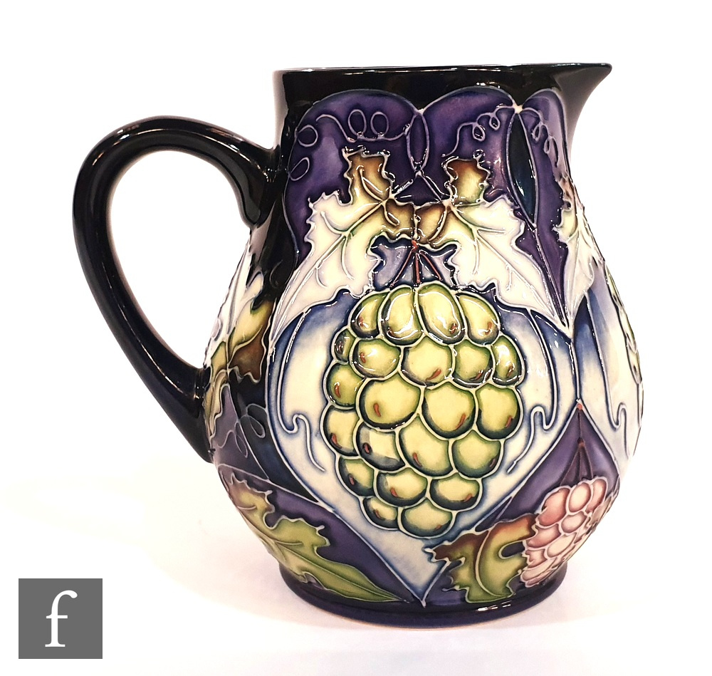 A Moorcroft Pottery jug decorated in the Sonoma pattern, designed by Rachel Bishop, impressed and