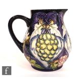 A Moorcroft Pottery jug decorated in the Sonoma pattern, designed by Rachel Bishop, impressed and