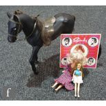 A collection of 1970s fashion dolls and accessories, comprising a Model Toys Mary Quant Daisy