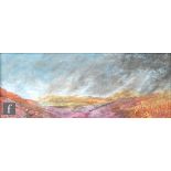 STEVEN VICARY (CONTEMPORARY) - 'Heather - Stretton Hills', oil on board, signed and dated 2007