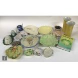 A collection of assorted 1930s and later Carlton Ware to include a top hat bowl, various