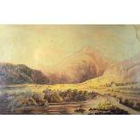 In the Manner of George Campbell (RHA) (1917 - 1979) A pair of matching watercolours,