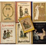 Juvenalia: Kate Greenaway's Almanacks, etc A collection as follows: Almanack pour 1883,