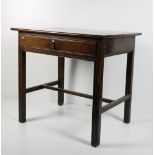 An early 19th Century oak Side Table,