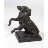 Sir Jacob Epstein, K.B.E. (1880 - 1959) "Frisky," bronze with a brown patina, approx. 31.