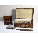 A Suitcase containing Items of Lieut. P.