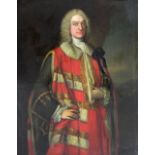 18th Century Irish School "Portrait of John Stratford, 1st Earl of Aldborough," O.O.C., approx.