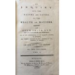 Smith (Adam) An Inquiry into the Nature and Causes of the Wealth of Nations, 2 vols. 8vo D. 1793.