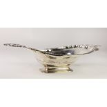 A large Irish George III period silver Fruit Basket, with gadroon type rim decorated with shells,