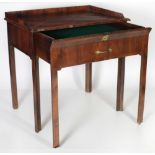 A Regency period kingwood and laburnum Architects Table,