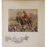 Charles Payne (1884 - 1967) aka "Snaffles" Three varied coloured Prints: (a) "Merry England and