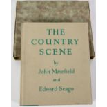 Seago (Ed.) Artist, Masefield (John) The Country Scene, lg. 4to L. 1937. First Edn., fine cold.